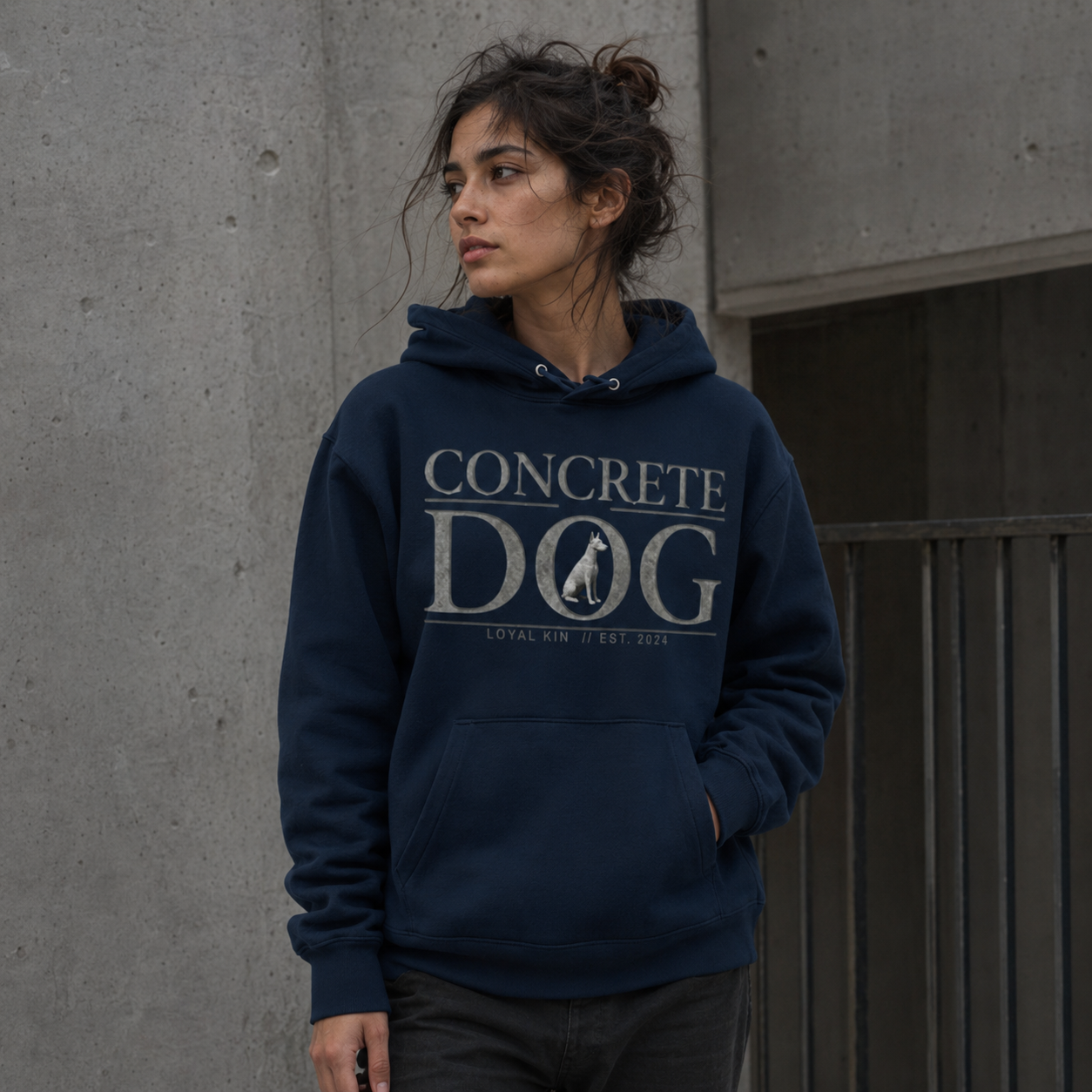 CONCRETE DOG Hoodie