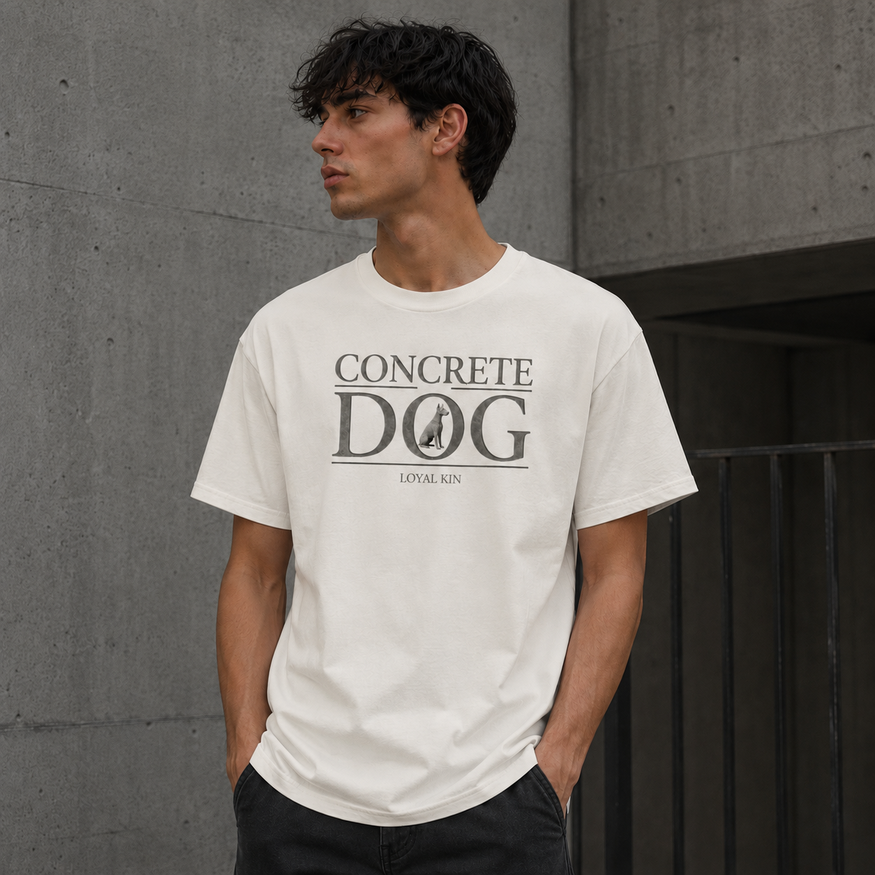 CONCRETE DOG Tee