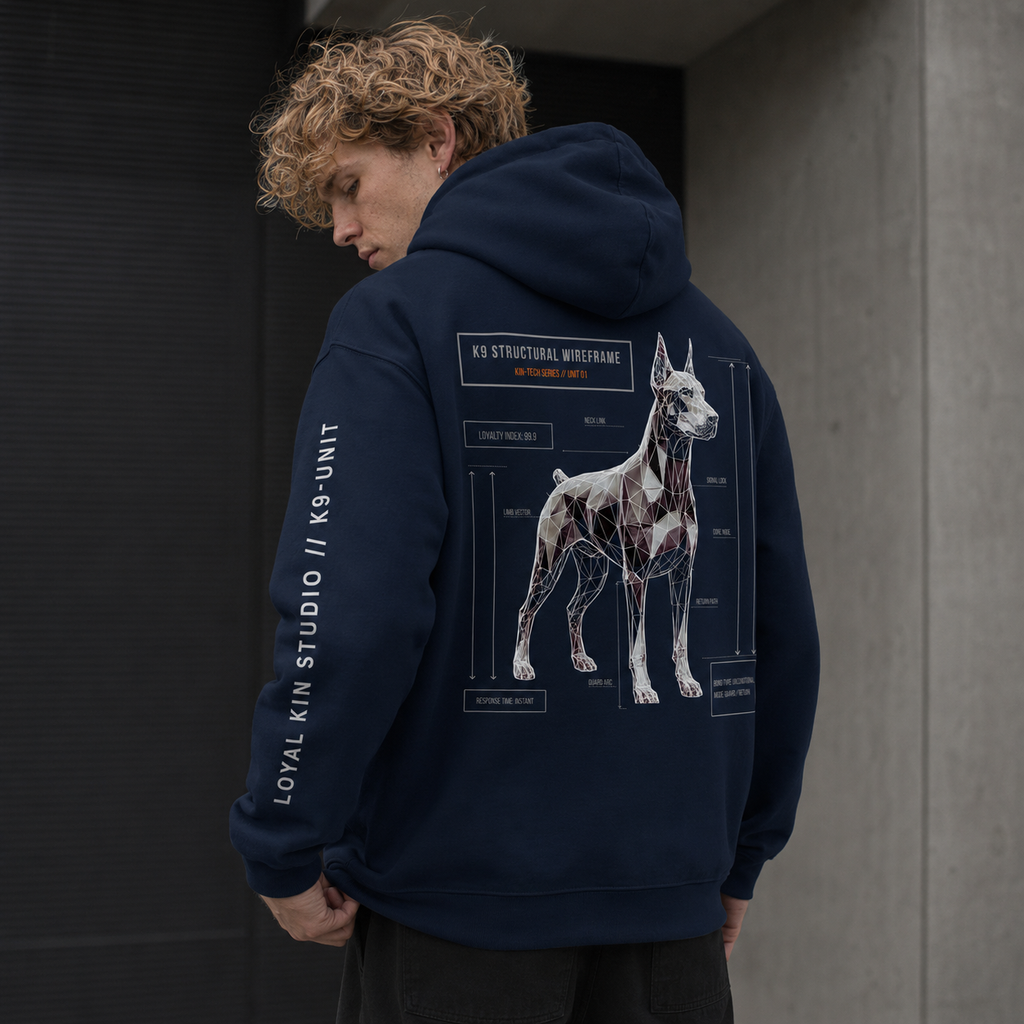 K9 STRUCTURAL WIREFRAME Hoodie