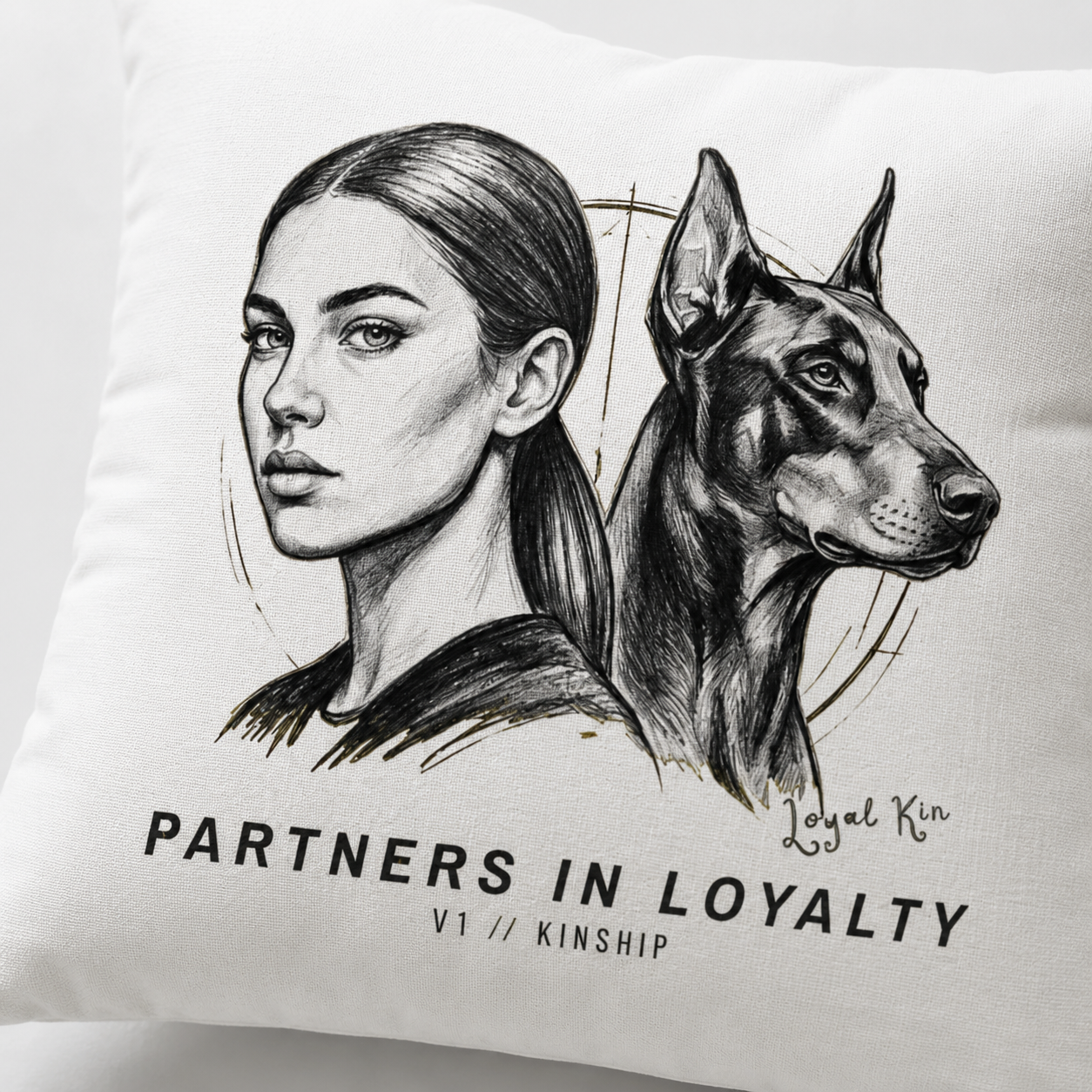 PARTNERS IN LOYALTY Kissen