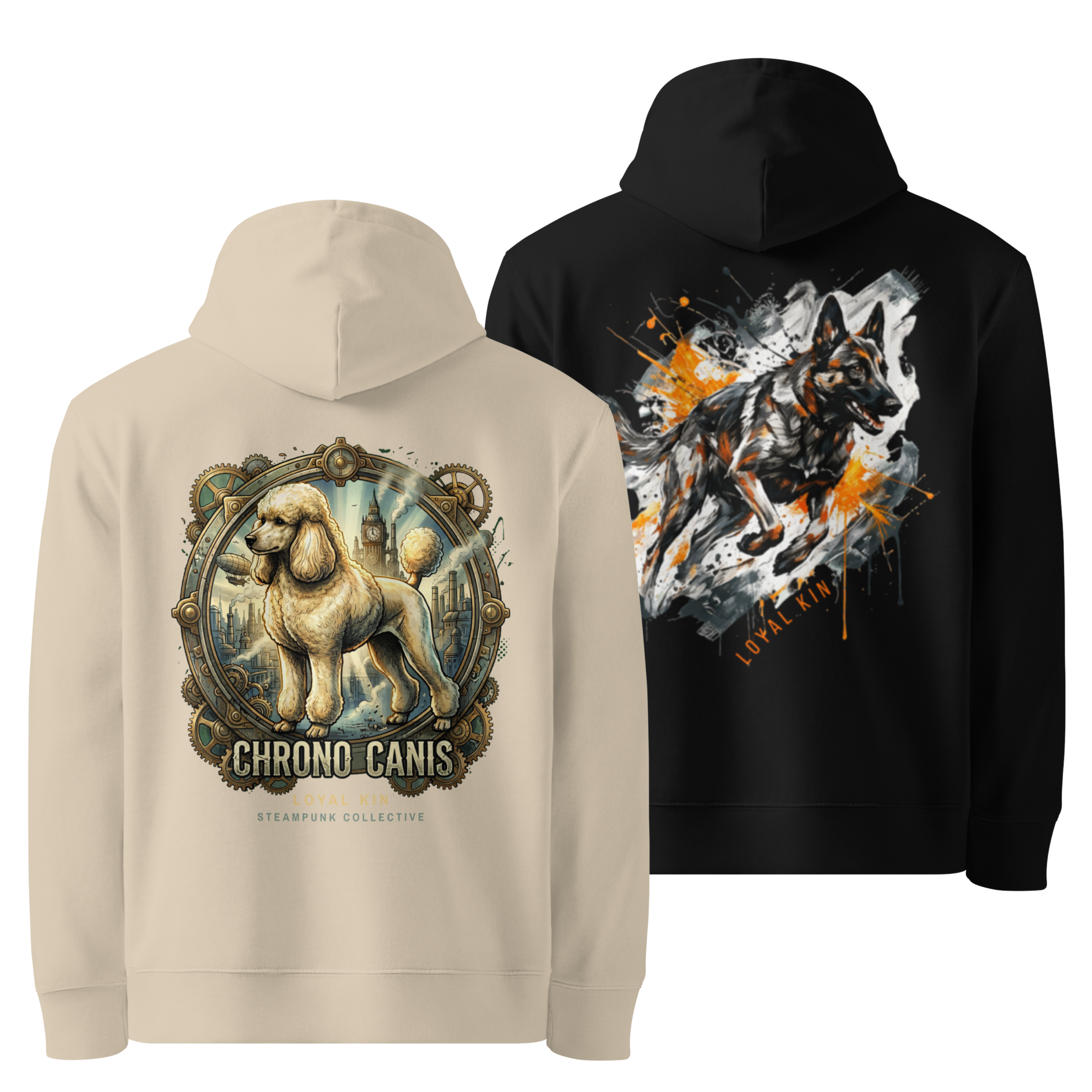 EXPRESSIVE STROKE x CHRONO CANIS – PAIR BUNDLE (2 HOODIES)