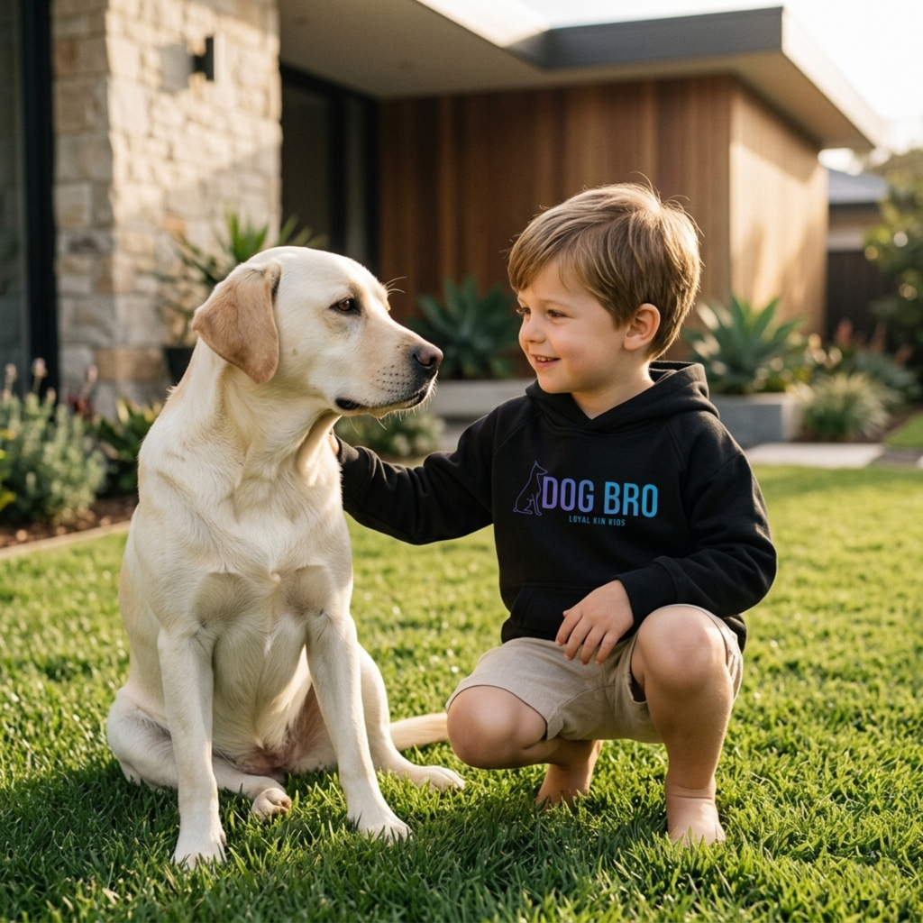 DOG BRO Kids Hoodie