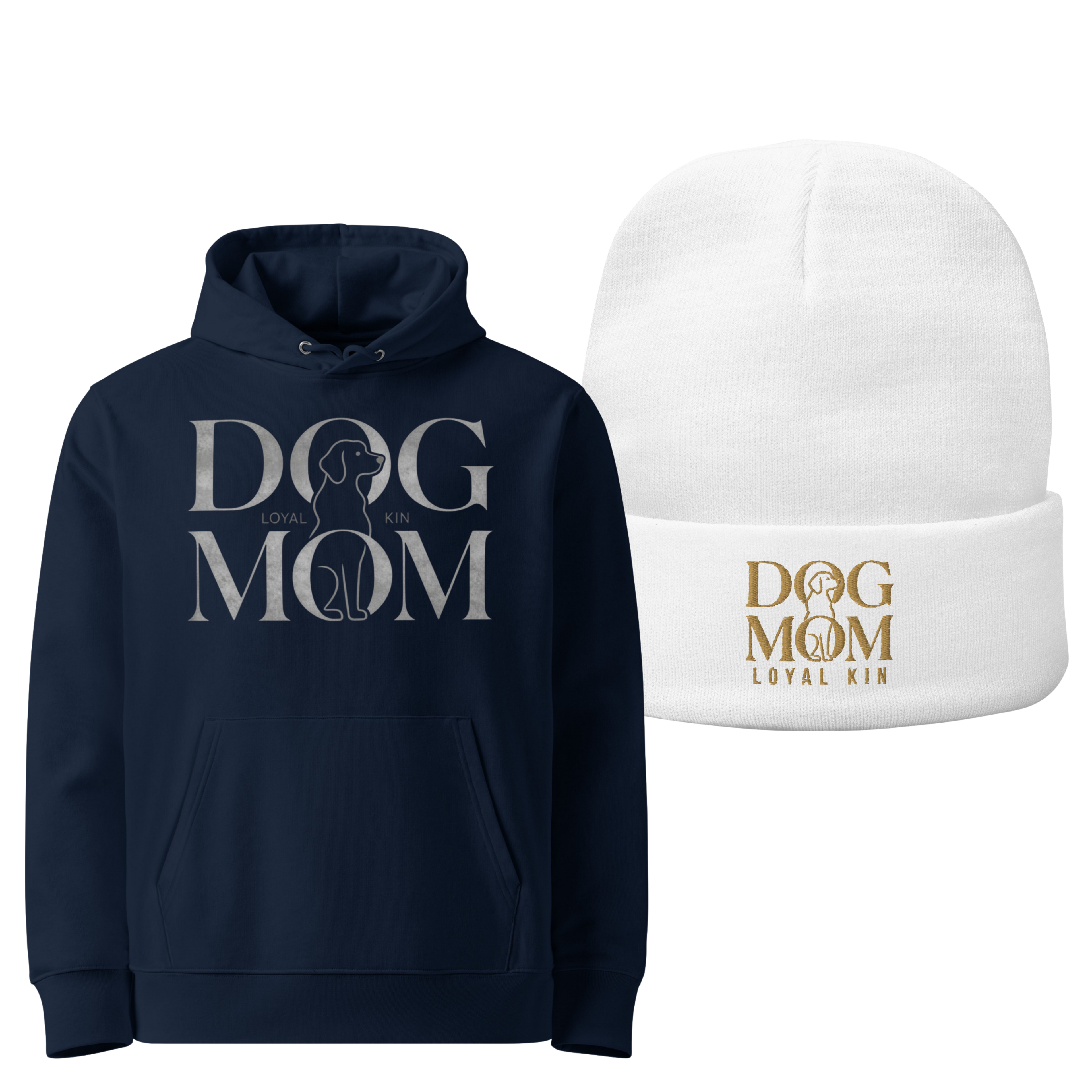 DOG MOM – COMPLETE THE LOOK BUNDLE (HOODIE + BEANIE)
