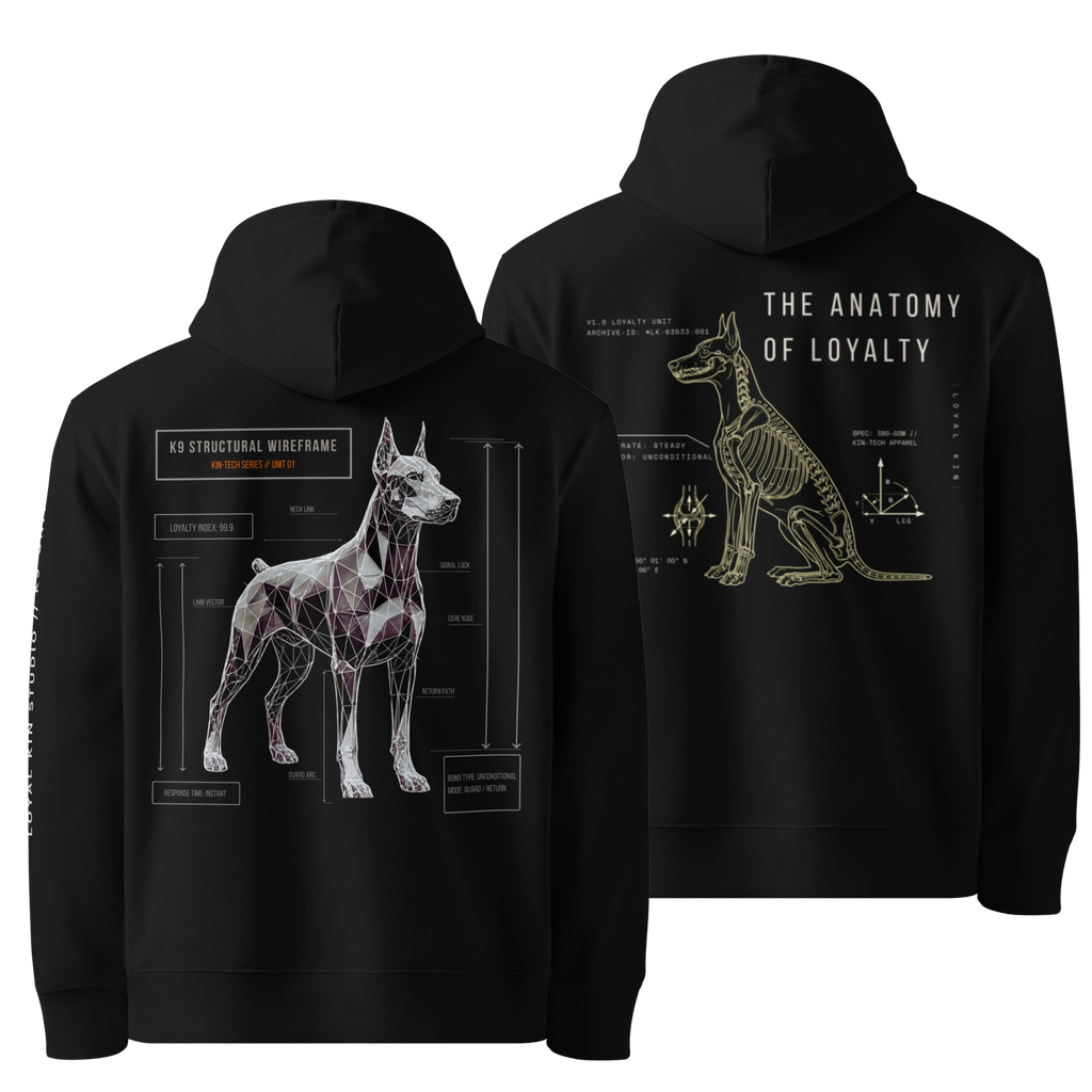 K9 STRUCTURAL WIREFRAME x ANATOMY OF LOYALTY – PAIR BUNDLE (2 HOODIES)