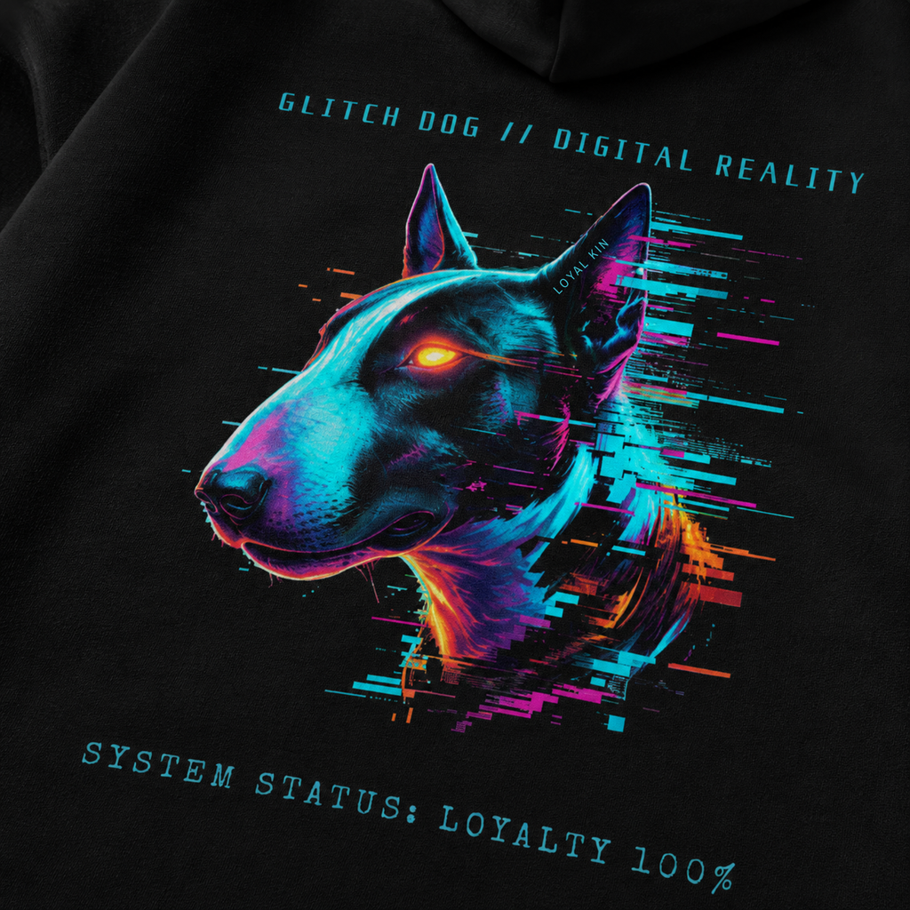 GLITCH DOG Youth Hoodie