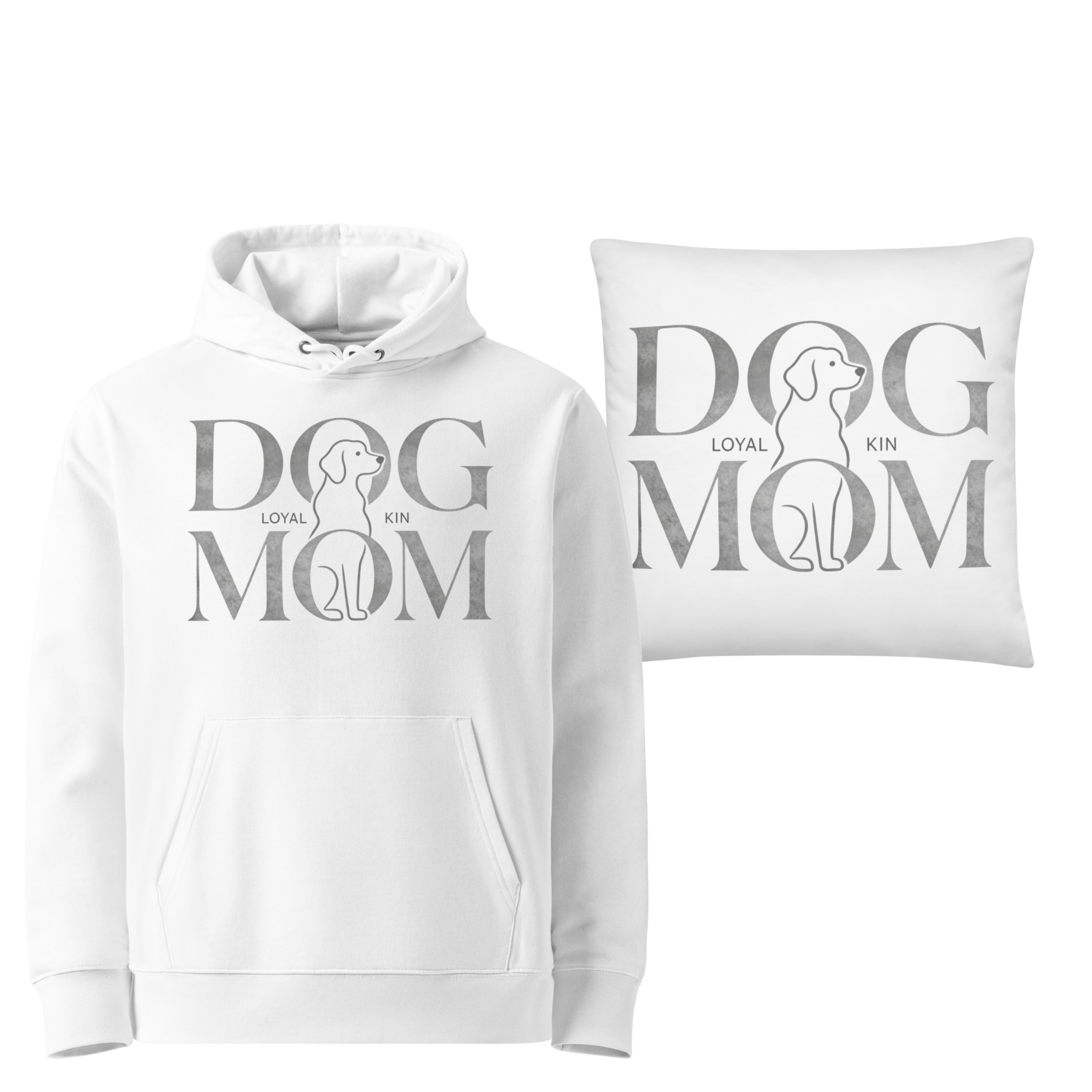 DOG MOM – HOME BUNDLE (HOODIE + KISSEN)