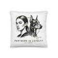 PARTNERS IN LOYALTY Kissen