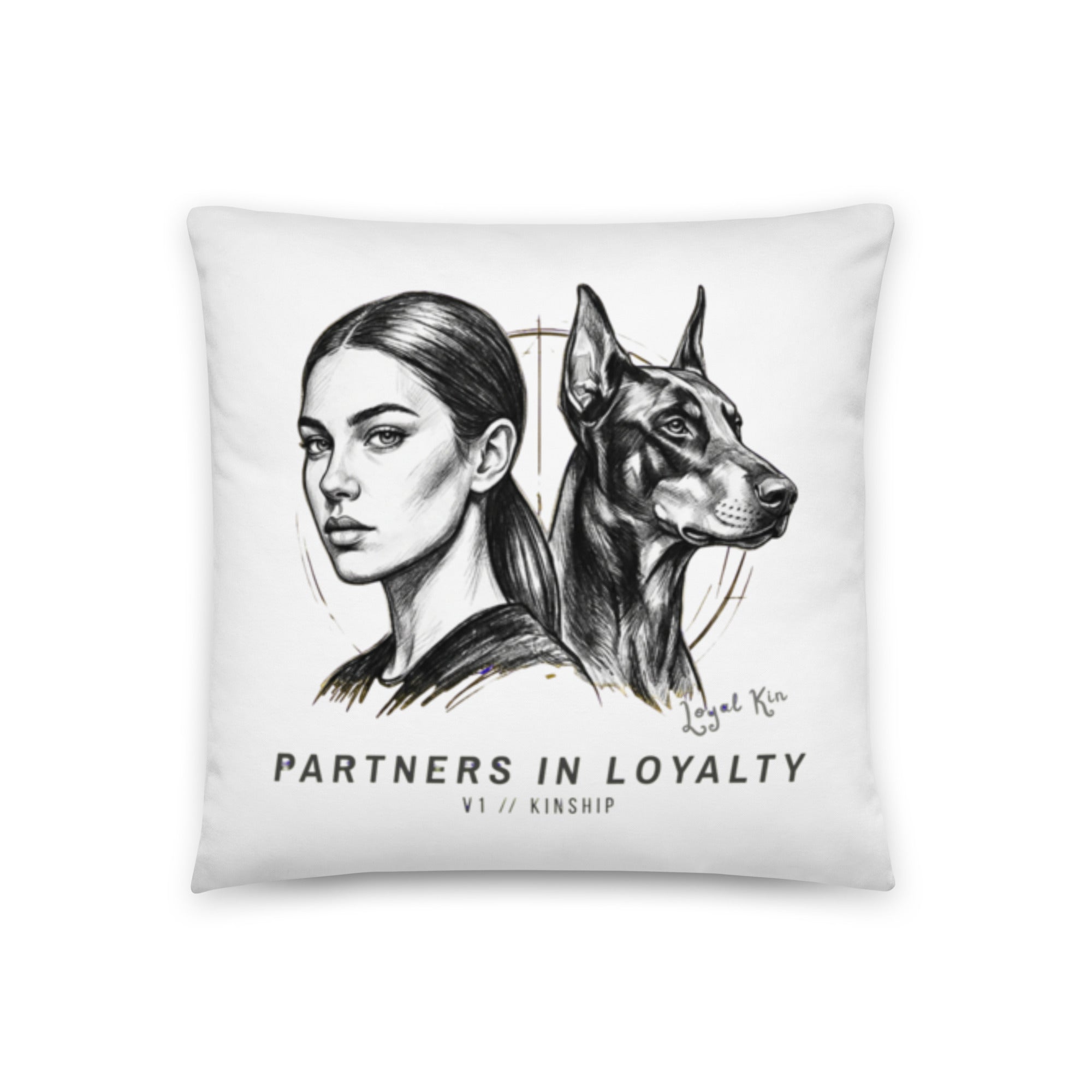 PARTNERS IN LOYALTY Kissen