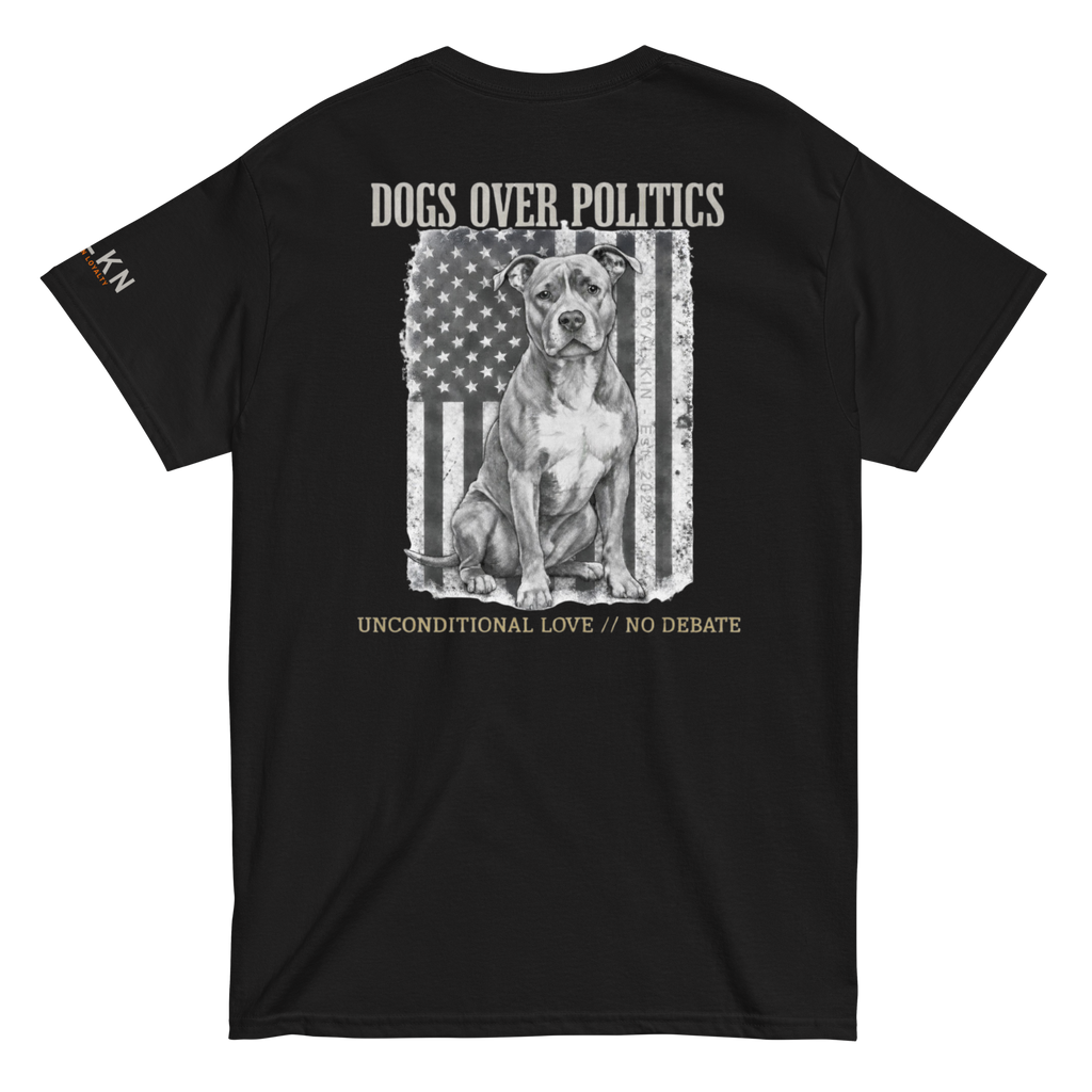 DOGS OVER POLITICS Tee