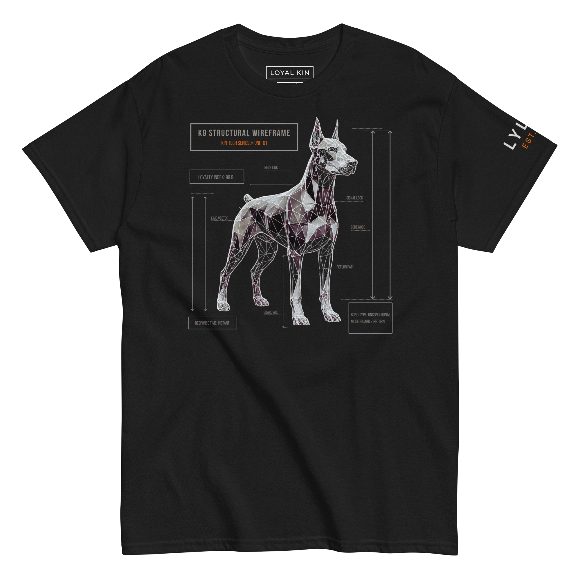 K9 STRUCTURAL WIREFRAME Tee