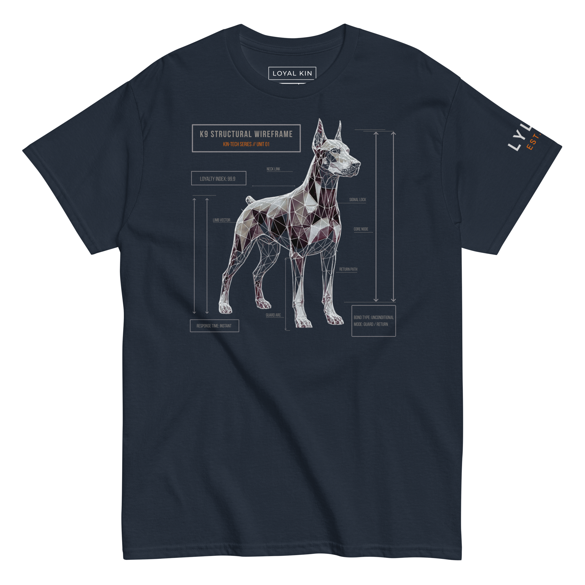 K9 STRUCTURAL WIREFRAME Tee