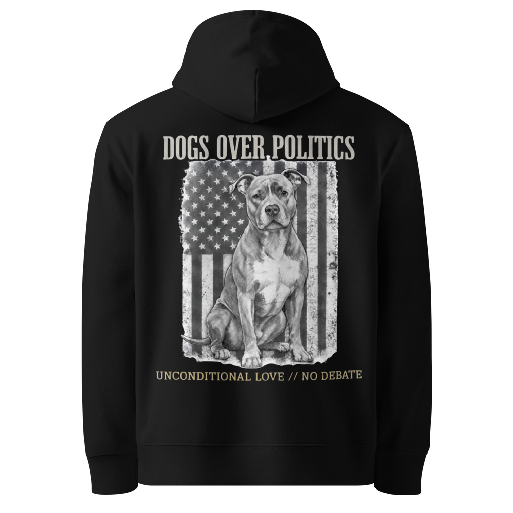 DOGS OVER POLITICS Hoodie