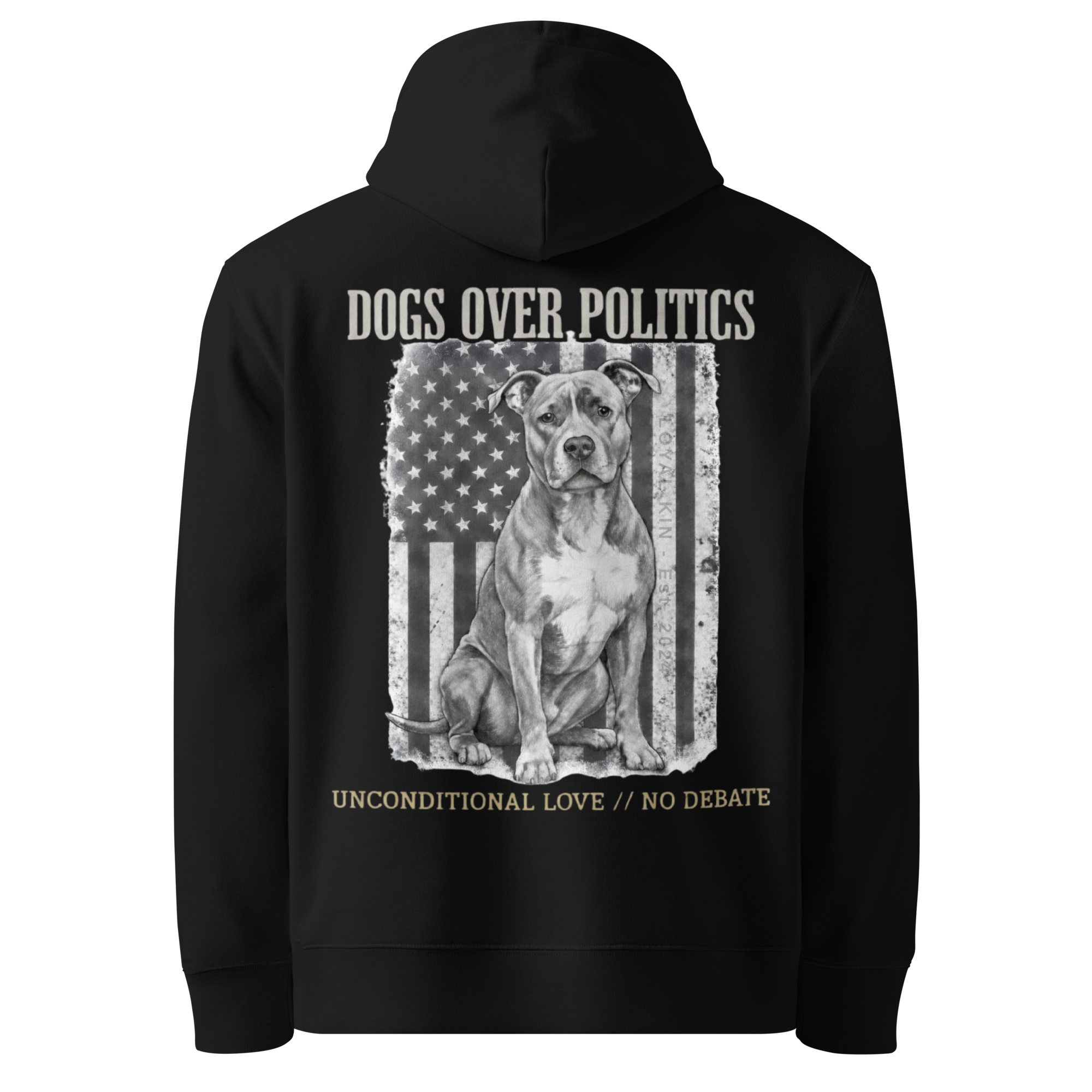 DOGS OVER POLITICS Hoodie