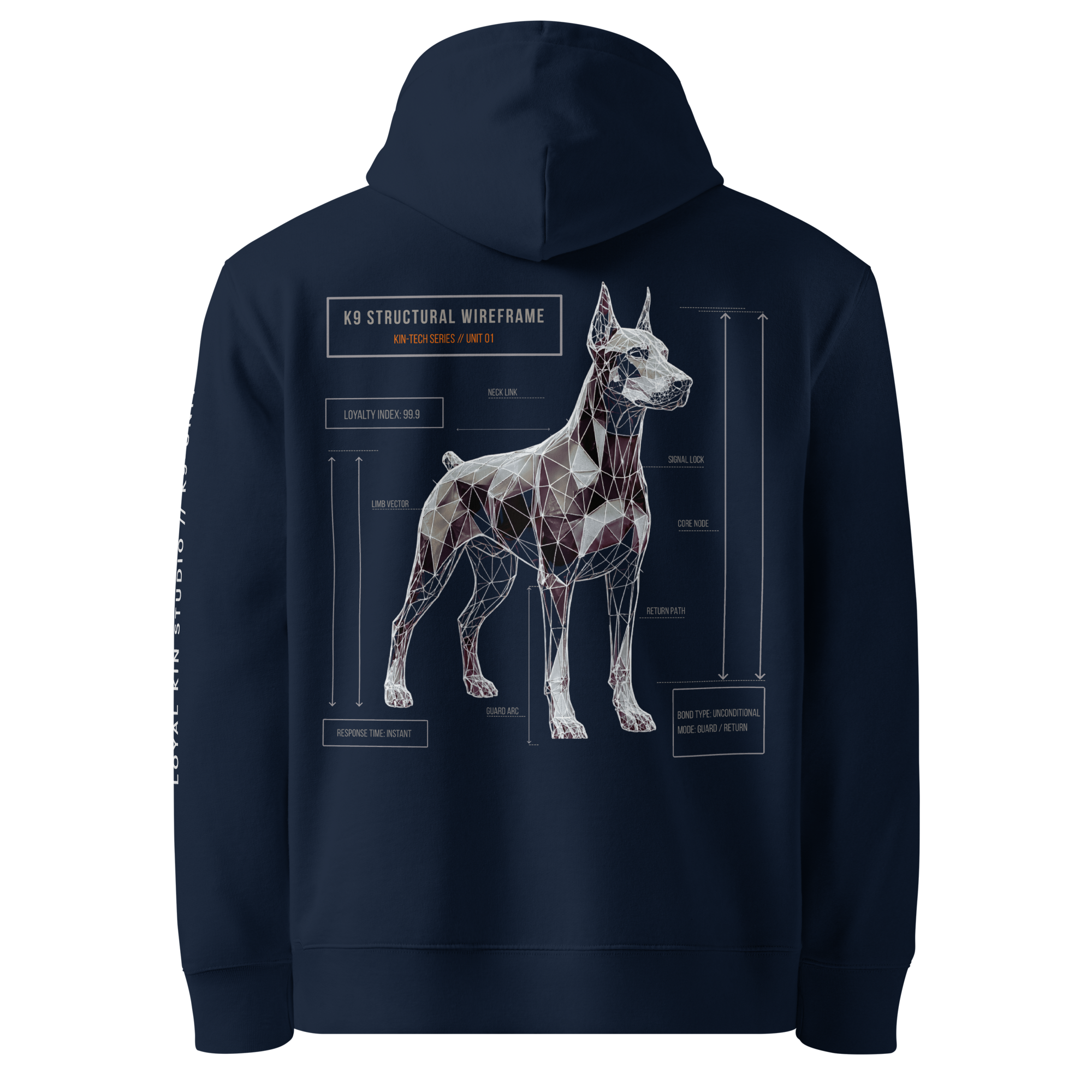 K9 STRUCTURAL WIREFRAME x ANATOMY OF LOYALTY – PAIR BUNDLE (2 HOODIES)