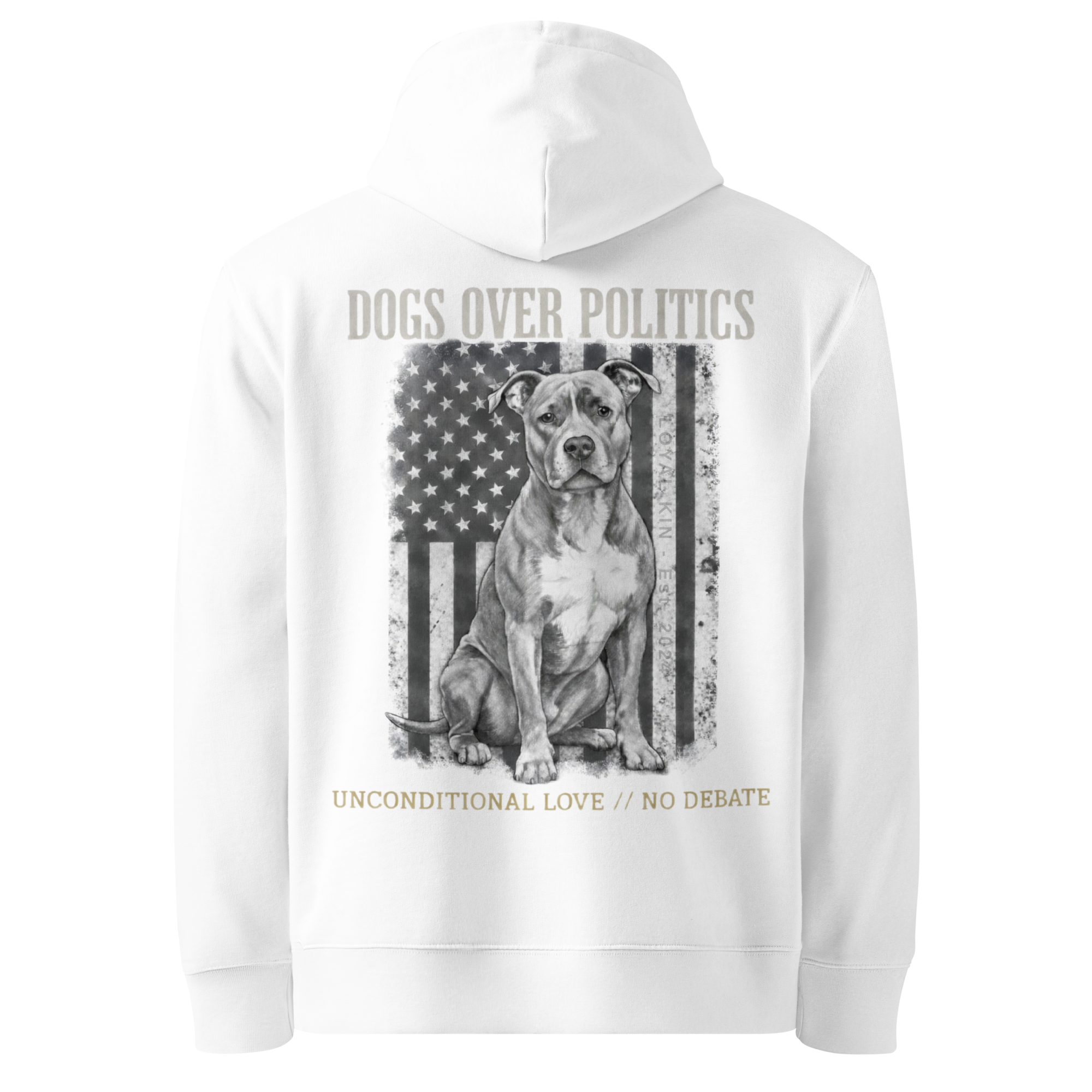 DOGS OVER POLITICS Hoodie